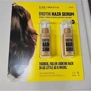 Babe Original Densifying Hair Serum. New 2 pack